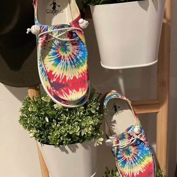 Corkys | Shoes | Kayak Tie Dye Shoes | Poshmark